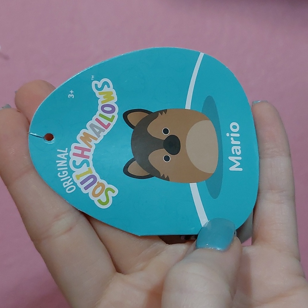 Squishmallow clip Mario the German Shepherd - Picture 3 of 3